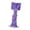 Purple, variant on Lipstore Wedding Chair Cover Bridal High Chair Skirt for Party Special Events Banquet Champagne