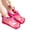 Red, variant on NexTone Movable Foot Soaker, Portable Feet Soaking Tub Massage Foot Bath Shoes, Bath Massager Basin Pedicure Feet Spa Shoes for Thermal Massage to Promote Blood Circulation (Large High, Blue)