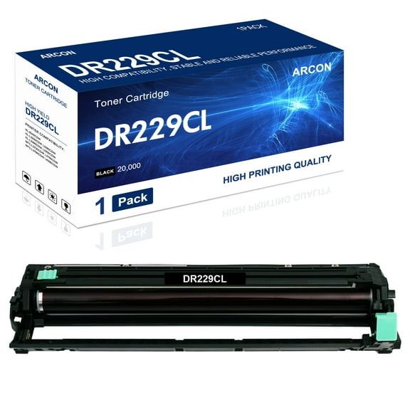 DR229CL Drum Replacement Drum Unit Compatible for Brother DR229 DR-229 Work with MFC-L3720CDW MFC-L3780CDW HL-L3220CDW HL-L3300CDW HL-L3295CDW Printer (Black,NOT Toner)