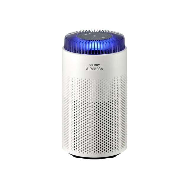 COWAY Air Purifiers for Bedroom Home up to 450 ft², HYPERCAPTIVE Filter for Smoke, Allergies, Pet Dander, AQI Monitor, Auto&Sleep Mode, Timer, Fil