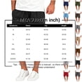 thumbnail image 3 of HKYNLAG Cargo Shorts for Men Lightweigh Casual Comfort Summer Pants Bermuda Shorts with Pockets Knee Length Outdoor Hiking Work Short Navy L, 3 of 5