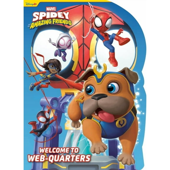Spidey and His Amazing Friends: Welcome to Web-Quarters (Marvel), (Board Book)