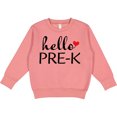 thumbnail image 2 of Inktastic Hello Pre-k Toddler Sweatshirt, 2 of 4