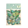 thumbnail image 5 of Bolsa de pegatinas grande de PVC, serie Butterfly Shadow Trail, bolsa de material retro con pegatinas de tarjetas Goo para cuentas de mano, 5 of 5