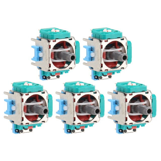 Module de Remplacement de Capteur Analogique d'Axes de Joystick 3D, Sensible 5 Pcs Contrôleur de Remplacement Facile à Installer pour Manettes de Jeu
