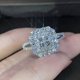 thumbnail image 3 of Shiny Zircon Decor Ring - Square Shape Bridal Wedding Anniversary Engagement Gift, 3 of 4