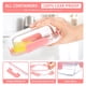 thumbnail image 4 of Recipientes de vidrio para almacenamiento de alimentos GULFLIN, paquete de 12 unidades, 350 ml, color rosa, 4 of 6