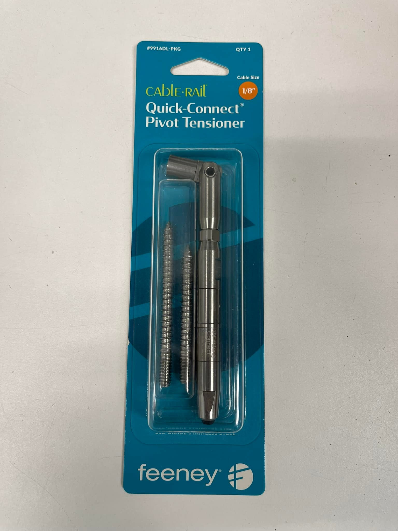 Feeney CR9916DLPKG CableRail 1/8" Quick Connect Pivot Swivel
