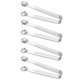thumbnail image 2 of 4 Unids Acero inoxidable Mini Azúcar Cubo Clips Cubos de hielo Clips Pinzas de café (Plata), 2 of 6