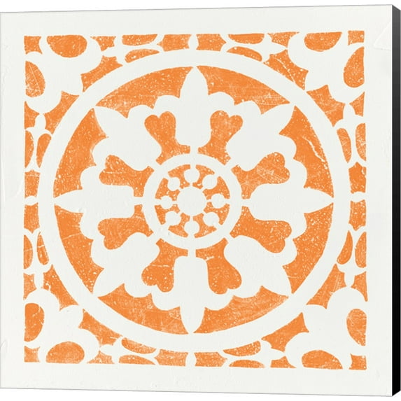Great Art Now Hacienda Tile II by Moira Hershey Canvas Wall Art