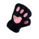 thumbnail image 5 of Sonducket Gato felpa garra guante novedad Halloween toalla medio cubierto mujeres mitones guantes sin dedos guantes y mitones negro Sonducket PS13236-01, 5 of 6