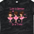 thumbnail image 4 of Inktastic Life's Better in a Tutu Ks Girls Toddler T-Shirt, 4 of 5