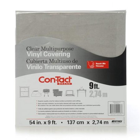 UPC: 0790444024037 | Con-Tact Brand Multipurpose Vinyl Covering  Clear PVC  54  x 108