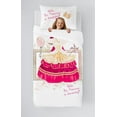 thumbnail image 2 of Ensemble de housse de couette Princess Pink de Gouchee Home – Literie pour enfants en coton certifié OEKO-TEX, 2 pièces, avec imprimé réversible de robes de princesse, 2 of 3