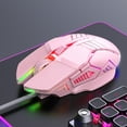 thumbnail image 6 of RXMEKW Computer Mouse Wired Silent Wired Gaming Mouse Colorful Led 3200 Dpi 6-Key Ergonomic Optical Laptop Desktop Pc Tablet E-Sports Mechanical Feel, 6 of 6