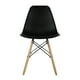 thumbnail image 2 of Mundo In Juego de Sillas Negras Eames Oslo para Comedor 2 Piezas Mundo In Hogar, 2 of 6