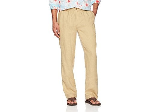 men's relaxed fit linen pants
