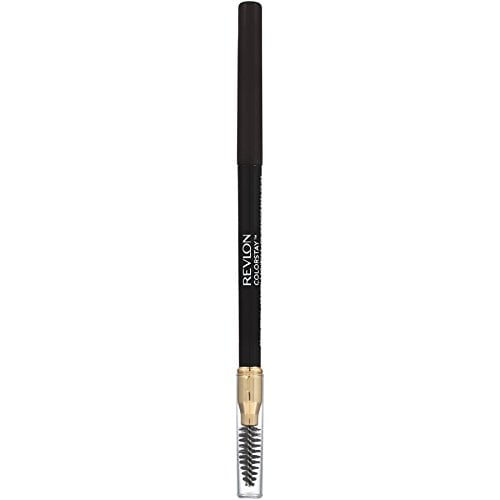 Revlon ColorStay Waterproof Brow Pencil with Brush and Angled Tip - 225 Soft Black - 0.012oz