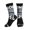 2 Black-2, variant on Athletic Socks Honor Respect Police Thin Blue Line Flag Sport Running Calf Socks Crew Socks for Men Women
