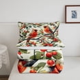 thumbnail image 4 of Cardinal Bird Bedding Twin Size Spring Themed Comforter Set Teens Rustic Farmhouse Themed Bedding Comforter Sets Farm Red Animals Birds Duvet Insert Green Tree Branches Quilt, 4 of 5