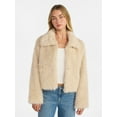 thumbnail image 6 of No Boundaries Faux Fur Coat, Women's and Plus, 6 of 6