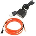 thumbnail image 3 of ABALDI Neon Light El Wire USB Glowing Electroluminescent Wire for Xmas Party Pub Indoor Outdoor Decoration with 5mm Sewing Edge(5m/16ft, Orange), 3 of 7