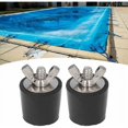 thumbnail image 3 of Tapones de goma para piscina, 2 piezas, tapones de goma para invierno, tapón cónico, accesorios para piscina, 25mm, 3 of 5