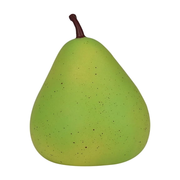Jumbo Squishy Pear | Jumbo Food Themed Squishy Toy, Ultra-Soft Sensory Squeeze Fidget Toy, Smooth Squeezable Stress Relief Toys for Christmas Gift