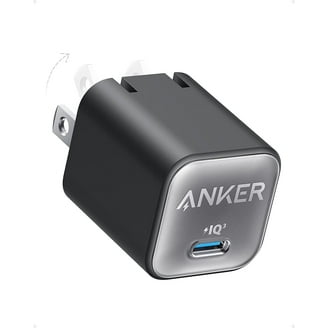 Anker 521 Charger (Nano Pro), 40W PIQ 3.0 Dual Port Compact USB C