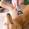 thumbnail image 2 of Home Supplies Kezqiaxn Pet Knotting Comb Special for Dogs to Shave, Remov Hair, Remov Hair and Clean The Tool Cats Comb to Remov Floating Hair and Knot Articles Blue Trumpet, 2 of 4