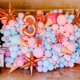 thumbnail image 5 of Globos con forma de estrella PartyWoo, color naranja, 10 unidades, diferentes tamaños, 5 of 6