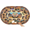 thumbnail image 7 of Eurographics: Monster Jam Giant Floor Puzzle - 74-Piece - 39" x 24" Jigsaw, Iconic Monster Trucks Track Design, Handle Carry Case, Licensed, Kids 4+, 7 of 7