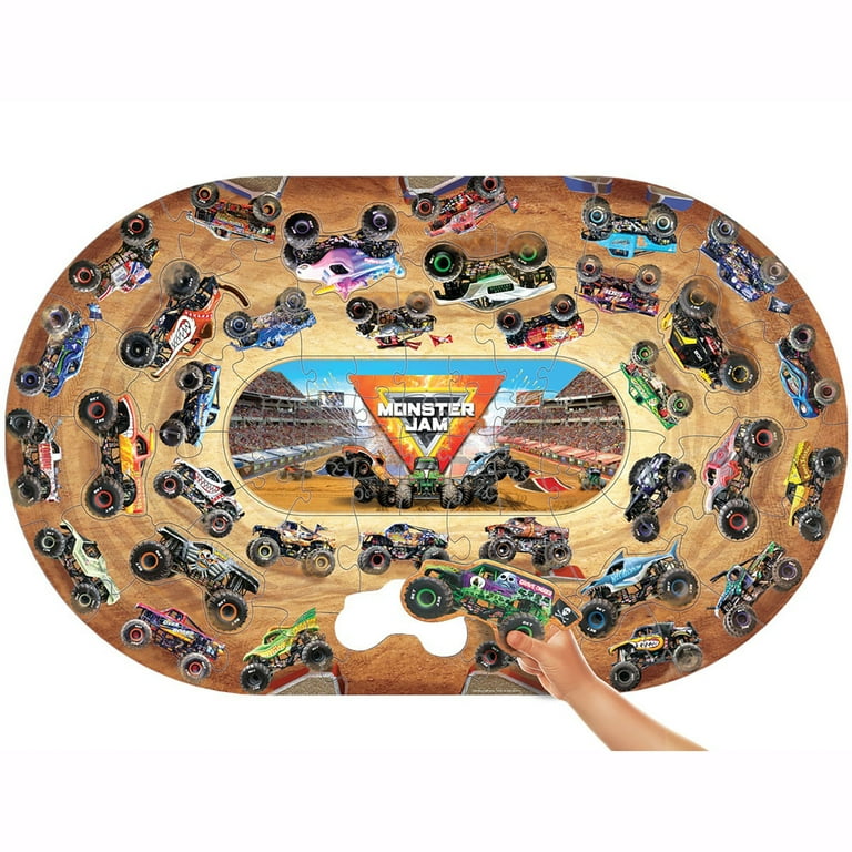 Eurographics: Monster Jam Giant Floor Puzzle - 74-Piece - 39