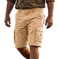 thumbnail image 2 of Sentmoon Bike Shorts Summer High Waist Plus Size Biker Shorts Solid Color Regular Fit Jogging Long Shorts with Pockets Vacation for Outdoor and Travel, 2 of 9