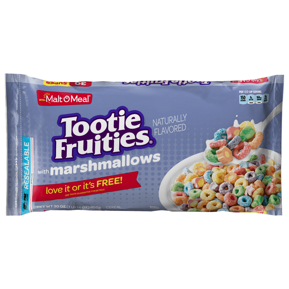 MaltOMeal Tootie Fruities with Marshmallows Breakfast Cereal, Bulk