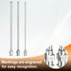 thumbnail image 5 of 10pcs Agujas de Dispensación 14 Gauge 4 Pulgadas Punta Roma Conector Luer para Rellenar Pegamento Aceite Líquidos Espesos Tinta Uso en Laboratorio, Plata, 5 of 6