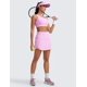 thumbnail image 3 of Falda CRZ YOGA Dolphin Skort Cintura Alta Rosa XL, 3 of 6