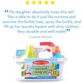 thumbnail image 2 of Juego de Cesta de Lavandería Melissa & Doug con Accesorios Hecho de Madera Infantil Multicolor Melissa & Doug MD92945, 2 of 2