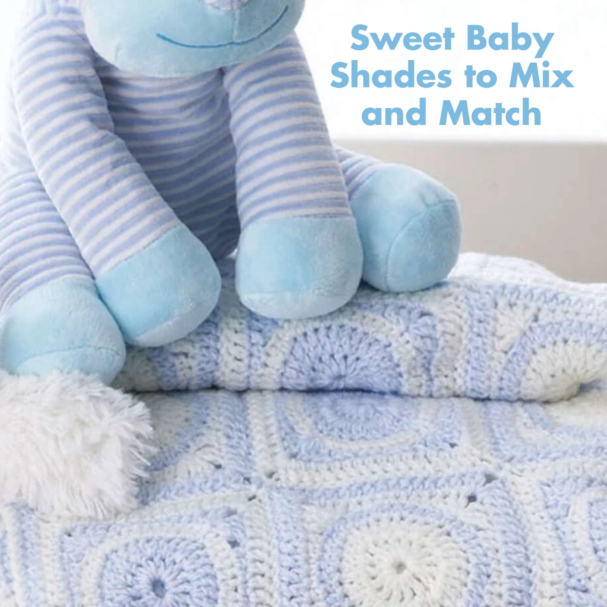 Bernat® Fil Baby Sport™, Acrylique #3 DK, 12,3oz/350g, 1256 Yards