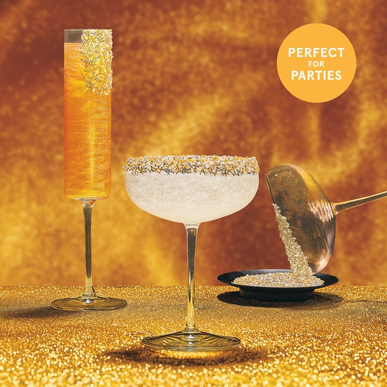 5 X Signature Cocktails Edible Glitter for Drinks Cocktail Garnish