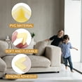 thumbnail image 3 of Uxcell Protecteurs d'Angle 16 Pcs Protecteurs d'Angle de Table Garde d'Angle de Meuble et Pare-Chocs de Bords (en L, Jaune), 3 of 6