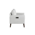 thumbnail image 5 of Elm & Oak Nathaniel Loveseat with Side Pocket and USB, Gray Upholstery, 5 of 10