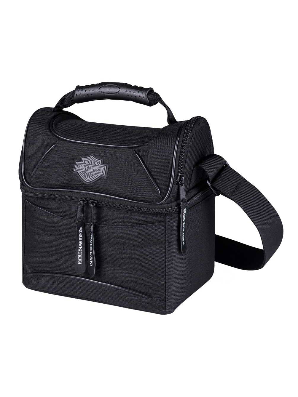Harley-Davidson® SHD Grey Fabric 12-Pack Cooler Bag 