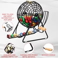thumbnail image 3 of Juego de Bingo con Jaula de 24x31x25 cm y 100 Bolas, 3 of 6