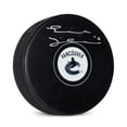 thumbnail image 1 of Trevor Linden Autographié Vancouver Canucks Hockey Rondelle, 1 of 2