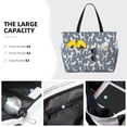 thumbnail image 3 of Easygdp Poodle Dog Bolsa de Viaje de Playa de Gran Capacidad, Bolsa Tote Perfecta para la Playa, Escapadas de Fin de Semana y Viajes, 3 of 7