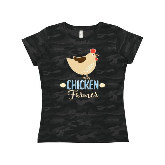 Inktastic Chicken Farmer Women's T-Shirt
