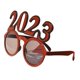 thumbnail image 2 of Gafas divertidas para fotos de Año Nuevo 2023, ideales para celebraciones, fiestas de adultos y niños. Rojo, 2 of 9
