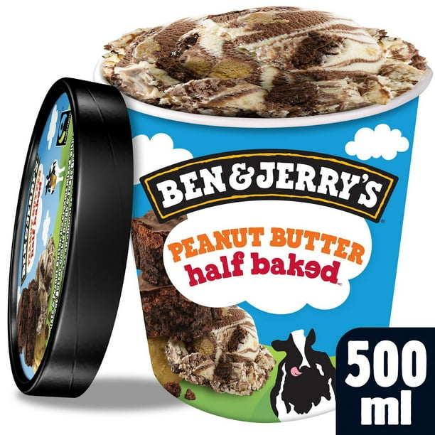 Ben & Jerry's Peanut Butter Half Baked Ice Cream Walmart.ca