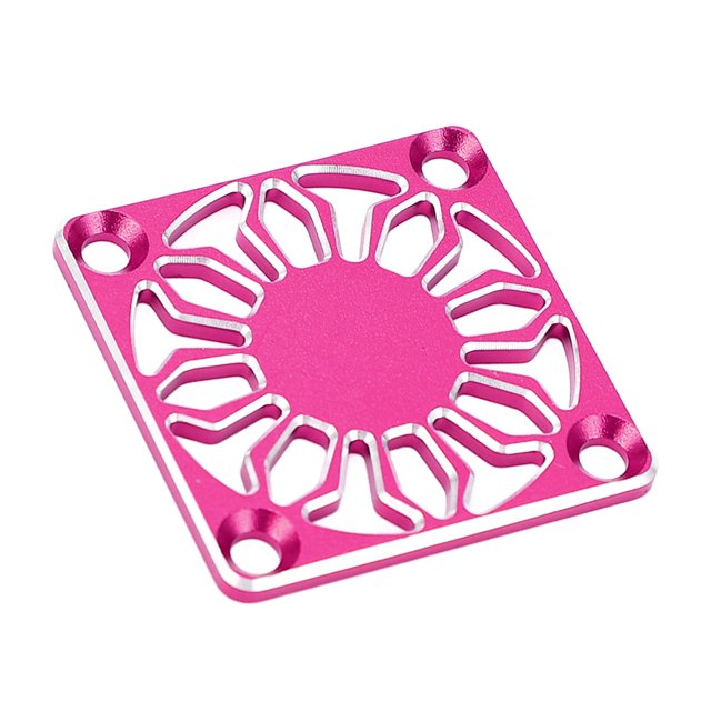 RC Motor Cooling Fan Cover 30x30mm, Aluminum Alloy, Stable Performance, Protection, Lightweight Design, Exquisite Appearance, Easy Installation